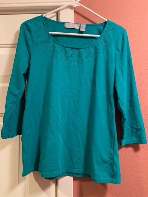 liz claiborne, Size M, Jade Top