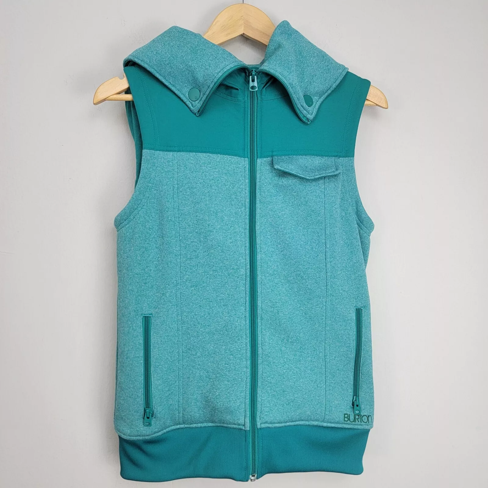 burton dryride hooded full zip ski snowboard jacket