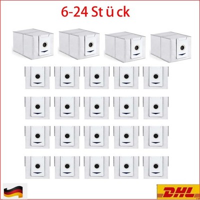 6-24 Stück Staubbeutel Für Ecovacs Deebot T30 Omni T30 Pro Omni Staubsauger DE