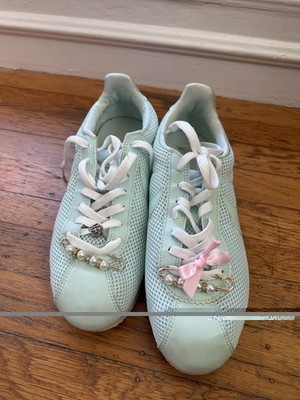 Nike Cortez Mint Green Mesh Women s Size 9