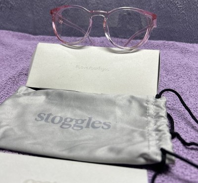 Stoggles Safety Goggles - ROUND BLUSH