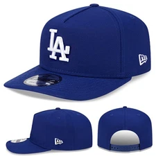 New Era L.A Dodgers 950 Blue Snapback Hat MLB League Basic A Frame Blue Cap