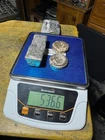 scrap silver bar and rounds 17.2 troy oz 80 to 90% purity