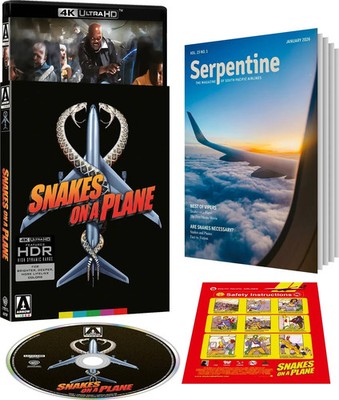 SNAKES ON A PLANE (U.S. Arrow LIMITED EDITION 4K Ultra HD + Blu-ray, 2006