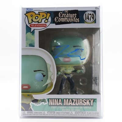 SIGNED Funko Pop! DC Creature Commandos: Nina Mazursky #1479 - Zoe Chao BECKETT