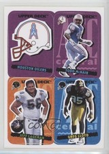 1995 Collector's Choice Update Stick-Ums Todd McNair Jeff Lageman Greg Lloyd m3v