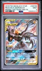 2019 POKEMON SM BLACK STAR PROMO #SM168 FULL ART/PIKACHU & ZEKROM GX PSA 9