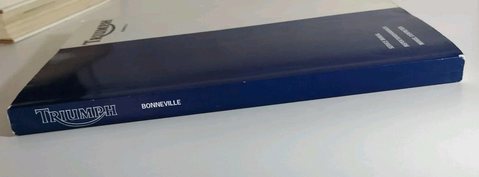 Manual de serviço de motocicleta Triumph Bonneville - T3850907 - 2000 - Imagem 4 de 4