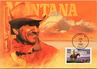 Dr Jim Stamps Maximum Card Montana Centennial First Day Issue