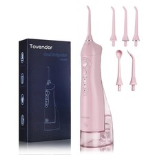 TOVENDOR Electric Water Dental Flosser Teeth Pick, Cordless Flossers Oral Irr...