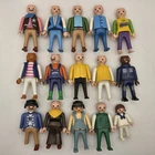 Vintage Playmobil Geobra Incomplete Figure Lot Of 15 People