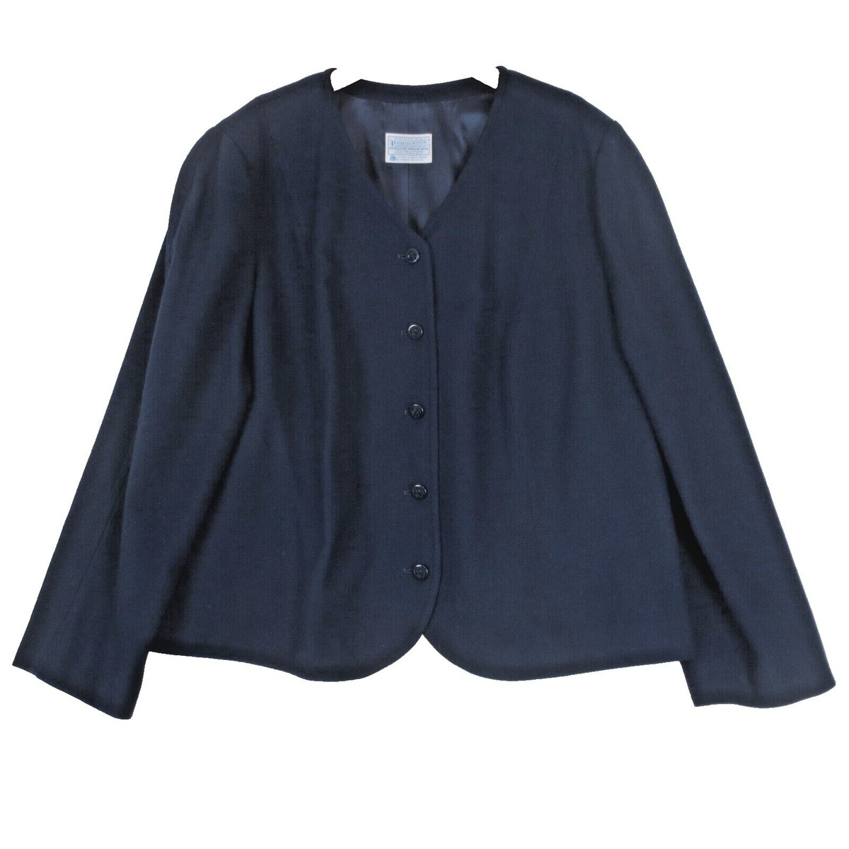 Luigi Bianchi Blazer A 3 Bottoni In Lana Vergine Due Spacchi Revers Classico P600109