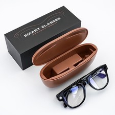 2k Smart AI Glasses for Men, Women, 8 MP Video Camera With Charging Case