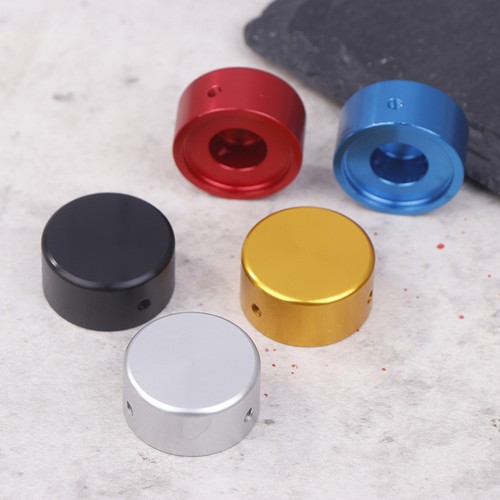 Guitar Effect Pedal Pad Cover Guitar Foot Nail Caps Knobs With Wrench Screws - Picture 12 of 17