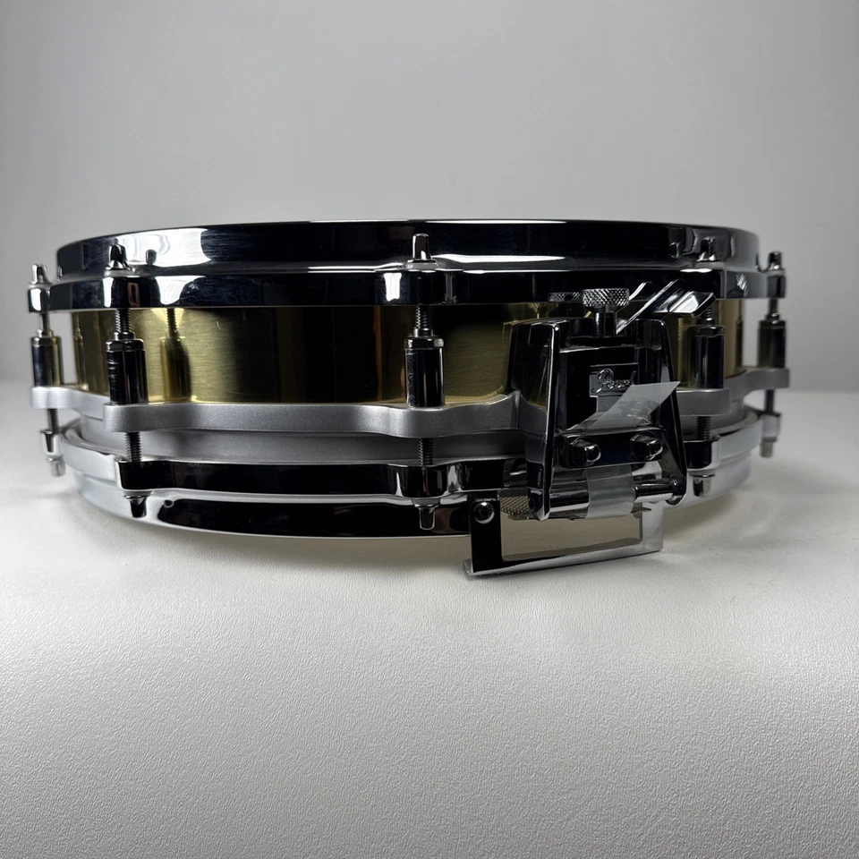 Tambor Piccolo de latón flotante sin perlas 14"x3,5" hecho en Taiwán Foto 4 de 4