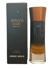 ARMANI CODE PROFUMO GIORGIO ARMANI 2.0oz / 60ml PARFUM Spray NEW IN SEALED BOX