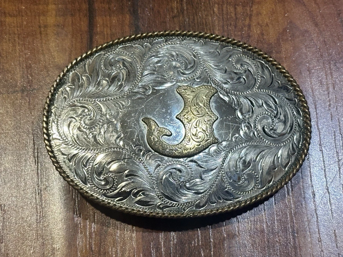 Montana Silversmiths Silver Vintage Belt Buckles for sale | eBay