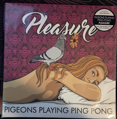 Pigeons Playing Ping Pong - Pleasure Pink Marble Vinyl | 2xLP - HAND NUMBERED 