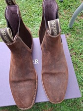 Barker Suede Ankle Boots