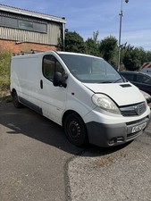 Vauxhall Vivaro LWB immobiliser Fault. Non Runner. Spares Or Repairs