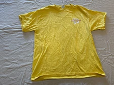 Trader Joe's yellow short sleeve t-shirt, large