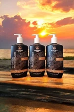 Lot Of 3 Australian Gold After Sun Moisturizer Lotion with Bronzer 16oz New