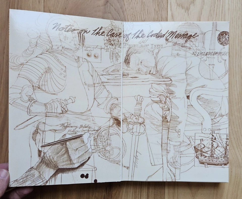 221 B Baker St. (1986, Datasoft, Commodore 64 128 C64) Complete in Box - Image 2 of 4