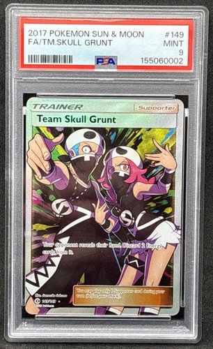 Team Skull Grunt graded PSA 9 for sale on eBay