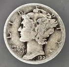 1929 D Mercury Silver Dime US Collectible 90% Silver Coin W/ FREE SHIPPING