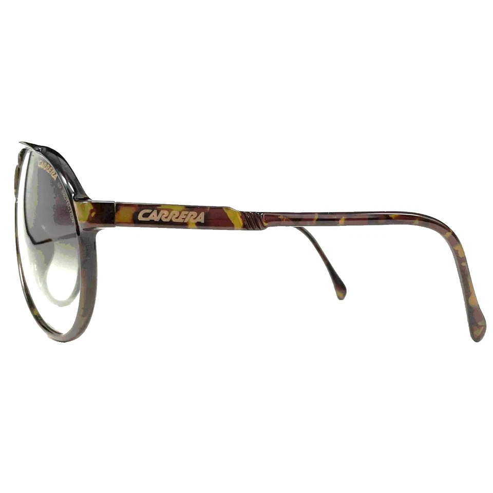 Gafas de sol vintage CARRERA "CHAMPION" - Italia - Originales - Habana Oscura / Gris Foto 4 de 4