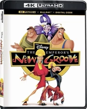 THE EMPEROR'S NEW GROOVE 4K ULTRA HD + BLU-RAY + DIGITAL NEW! PRE-SALE 12/9/25.