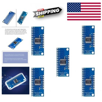 Multi-Channel Analog Digital Multiplexer Breakout Board for Arduino DIY Projects