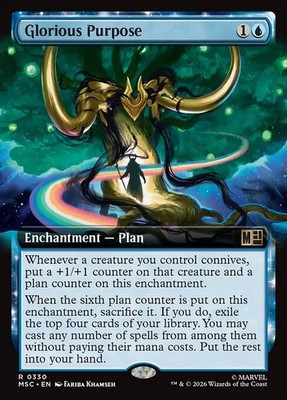MTG GLORIOUS PURPOSE 330 EXC - - MSC EN - MAGIC