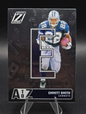 2024 Zenith - Emmit Smith - A to Z ''E'' #5 Dallas Cowboys HOFer