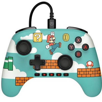 NSW2 Controller Advantage wired Mario Time!  PowerA - Leitz Acco  - (Nintendo S