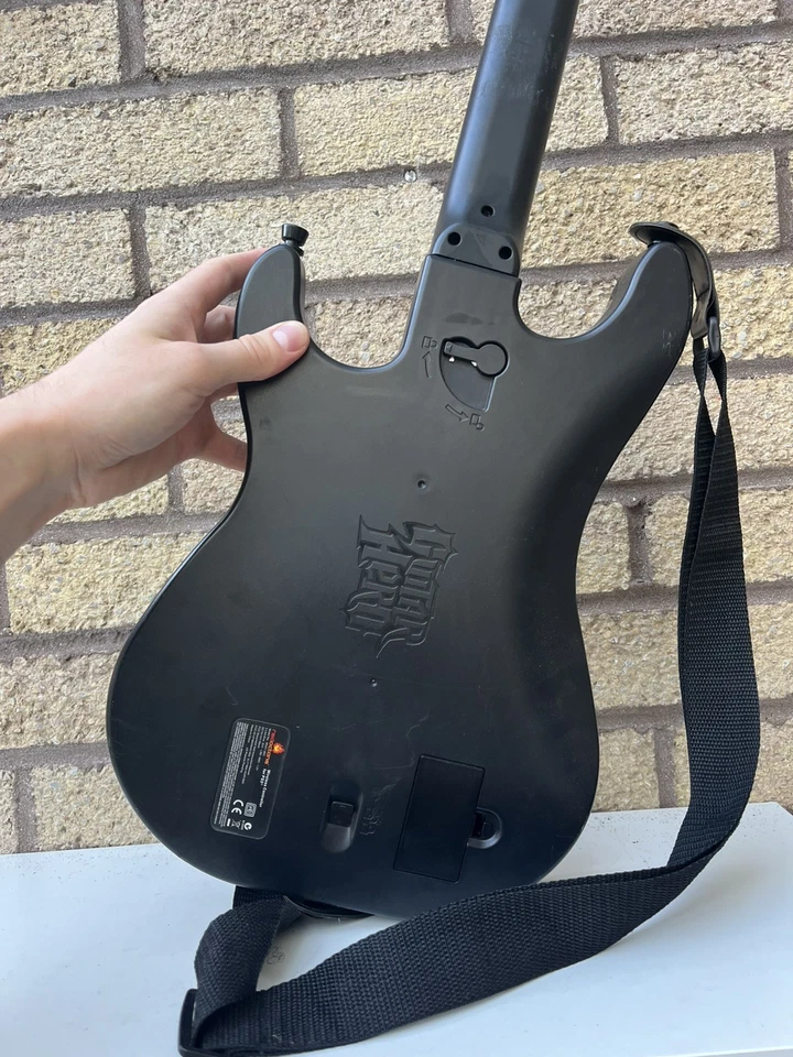 PS3 Guitar Hero Wireless Sunburst Red Octane Guitar Controller No Dongle - Image 4 of 4