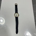Seiko SQ 5y23-7040 Two Toned English Day Date Quartz Vintage Watch (READ)