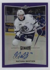 2015 Leaf Metal Purple Prismatic 13/15 Nathan Bastian Bastien #BA-NB1 Auto 1fw1