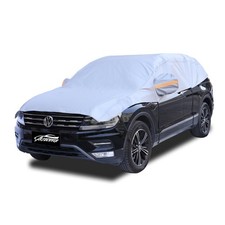 Half Car Cover, Windshield Cover for Ice and Snow with Cotton Liner, Hail Pro...