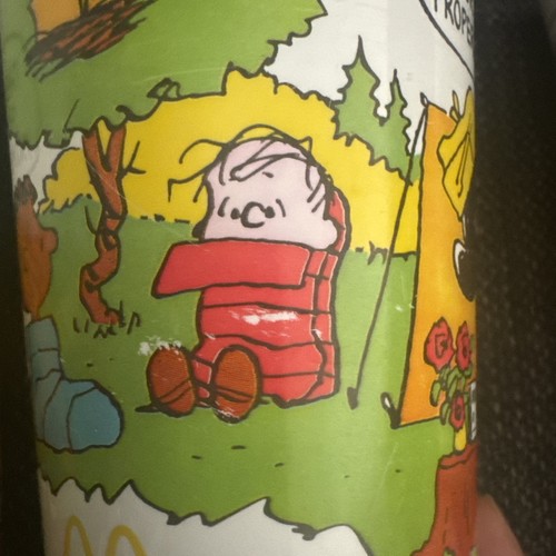 6 VINTAGE 1983 Mcdonalds Peanuts Camp Snoopy Collection Plastic Cups 2-3 Of each - Picture 8 of 13