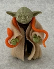 Kenner Star Wars Yoda Vintage Action Figure w/ Cloth Robe & Snake 1980