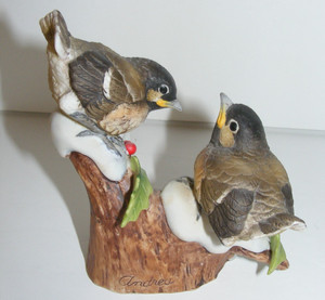 Chickadee Figurine | eBay