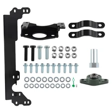 1 Set of Steering Box Brace Support Bracket Kit for Jeep Cherokee XJ 1984-2001