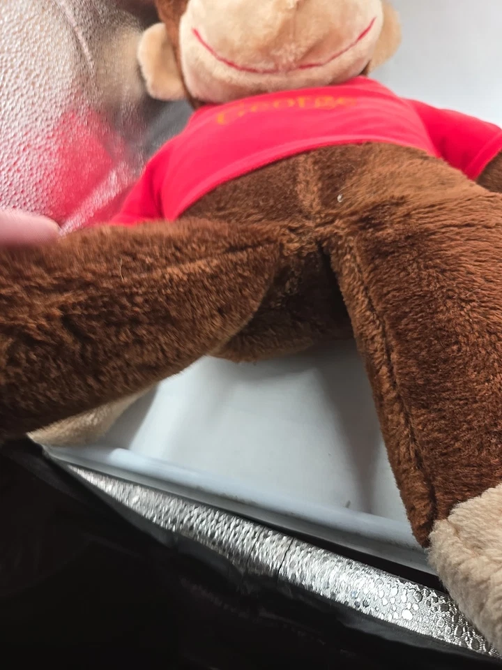 Pelúcia de pelúcia Curious George 1941-1984 vintage 22 polegadas bicho de pelúcia - Imagem 4 de 4