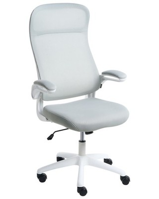 Bürostuhl Stoff hellgrau drehbar höhenverstellbar neigbar modernes Design Nexel