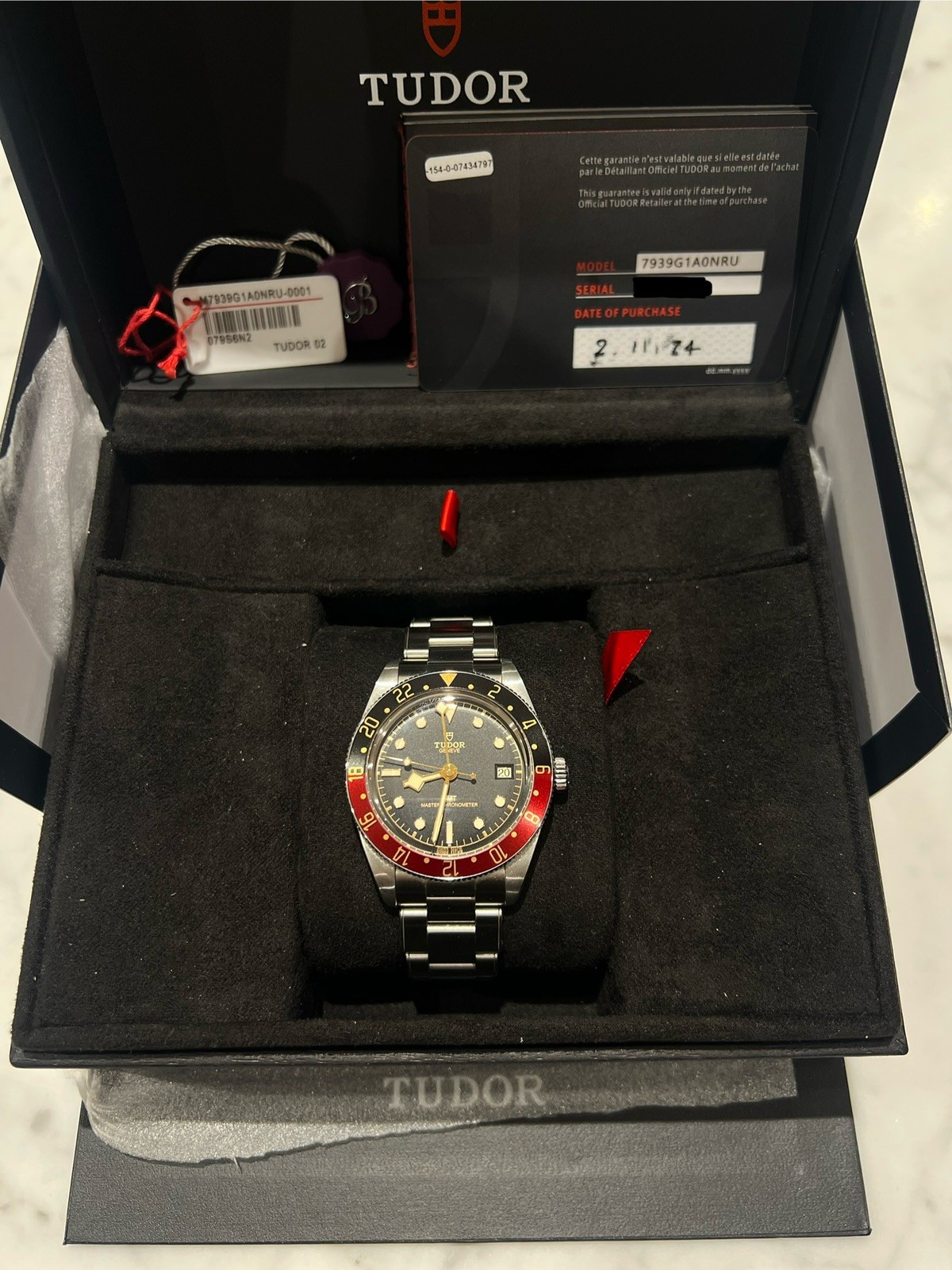 TUDOR Black Bay 58 Coke 7939G1A0NRU Automatic GMT 