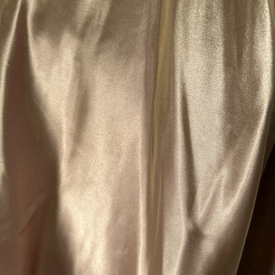 Secret сокровища женщины L 2 шт пижамы комплект Cami бак, брюки золото блестящий атлас - Изображение 2 из 4