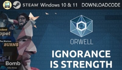 NEU PC Computer Spiel Orwell Ignorance is Strength für Windows 10 11 STEAM Code