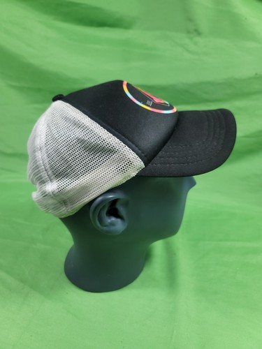 Volcom Classic Hawaiian Islands Trucker Black & White Youth / Teen O/S Snapback - Picture 3 of 11