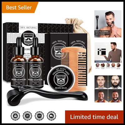Unique Beard Grooming Gift Set: Oil, Balm, Comb - Perfect for Special Occasions
